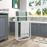Metal Freestanding Towel Rack 3 Tiers Hand Towel Holder Organizer
