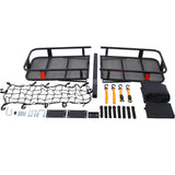 Hitch Mount Cargo Carrier Basket 60" X 21" X 6"+Waterproof Cargo Bag 13 Cubic
