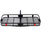 Hitch Mount Cargo Carrier Basket 60" X 21" X 6"+Waterproof Cargo Bag 13 Cubic