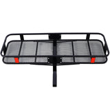 Hitch Mount Cargo Carrier Basket 60" X 21" X 6"+Waterproof Cargo Bag 13 Cubic