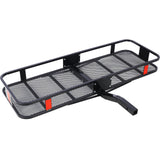 Hitch Mount Cargo Carrier Basket 60" X 21" X 6"+Waterproof Cargo Bag 13 Cubic