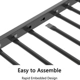 Full Metal Bunk Bed Black