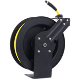 Air Hose Reel Retractable 3/8" Inch x 50' Foot SBR Rubber Hose Max 300PSI Heavy