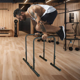Power Tower Dip Station Pull Up Bar Stand Adjustable Height Heavy Duty