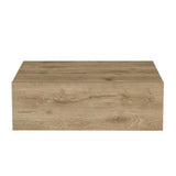Floating Nightstand - Wall Mounted - Macadamia Finish - With Drawer