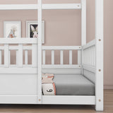 Twin Pine Platform Bed White