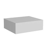 Floating Nightstand - Wall-Mounted - Drawer - White - 15.7" Wide