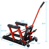 Hydraulic Motorcycle Lift Jack, 1500 LBS Capacity ATV Scissor Lift Jack