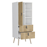 Engineered Wood Dresser Multicolor