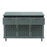 3 Door 3 Drawer Cabinet Bedroom Living Room Storage