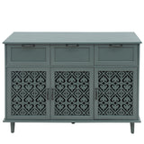 3 Door 3 Drawer Cabinet Bedroom Living Room Storage