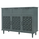 3 Door 3 Drawer Cabinet Bedroom Living Room Storage