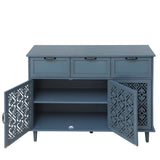 3 Door 3 Drawer Cabinet for Bedroom Living Room Study