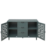 2 Door 3 Drawer Cabinet Bedroom Living Room Study Storage