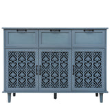 3 Door 3 Drawer Cabinet for Bedroom Living Room Study