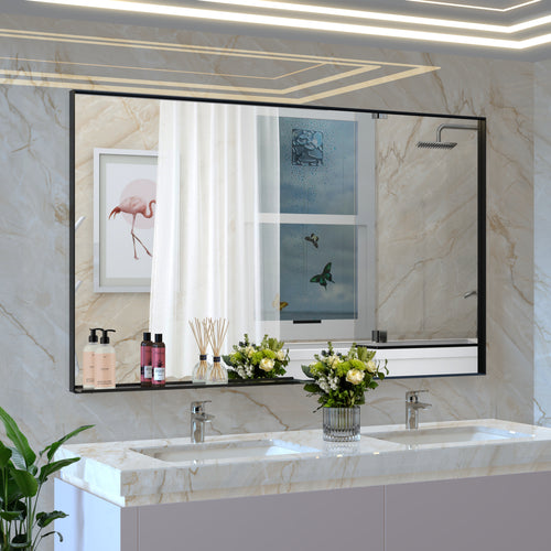 60*36" Oversized Modern Rectangle Bathroom Mirror
