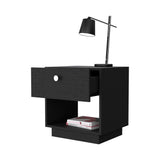 Sumter Nightstand - One Drawer, Storage Shelf, 18.5"W Top