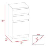 Dresser with Mirror & Jewelry Box - Two Drawers, Single Door