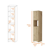Dresser with Mirror & Jewelry Box - Two Drawers, Single Door