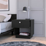 Sumter Nightstand - One Drawer, Storage Shelf, 18.5"W Top