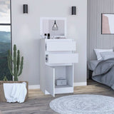 Dresser with Mirror & Jewelry Box - Two Drawers, Single Door