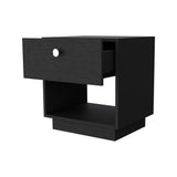 Sumter Nightstand - One Drawer, Storage Shelf, 18.5"W Top