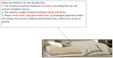 Modern Design Twin Size Horizontal Murphy Bed with Shelf Storage, White Plywood & Metal Space Saving Hidden Bed