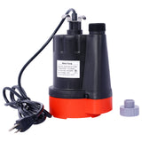 Submersible Water Pump, 1/3HP 2500GPH Thermoplastic Utility Pump Portable