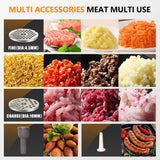 Meat Grinder Commercial Meat Grinding Machine Electric Meat Chopper Mincer