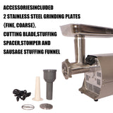 Meat Grinder Commercial Meat Grinding Machine Electric Meat Chopper Mincer