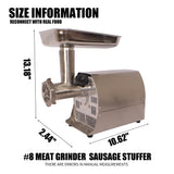 Meat Grinder Commercial Meat Grinding Machine Electric Meat Chopper Mincer