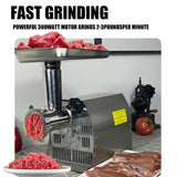 Meat Grinder Commercial Meat Grinding Machine Electric Meat Chopper Mincer