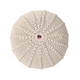 Fabric Ottoman Beige