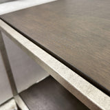 Coffee Table - Modern - Acacia Veneer - Metal Frame - 50"W