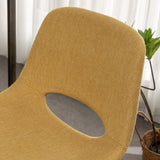 Counter Height Stools - Fabric - Yellow - 28.25" Seat - Set of 2