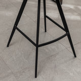 Counter Height Stools - Fabric - Yellow - 28.25" Seat - Set of 2
