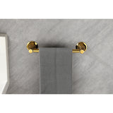 Towel Rack Set - 6 Piece - Brass - Wall Mount Bathroom Hardware