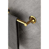 Towel Rack Set - 6 Piece - Brass - Wall Mount Bathroom Hardware