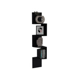 Corner Wall Shelf - Modern Floating Design - Four 9.8" Shelves