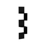Corner Wall Shelf - Modern Floating Design - Four 9.8" Shelves