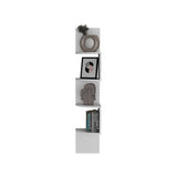 Corner Wall Shelf - Modern Floating Design - Four Shelves