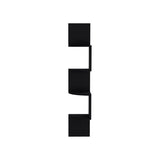 Corner Wall Shelf - Modern Floating Design - Four 9.8" Shelves