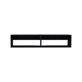 Floating TV Stand - Wall-Mounted - Two Open Shelves - 47.6" Wide