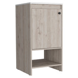 Bathroom Vanity - Single Door Cabinet - Light Gray - 17.7"W