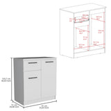 Engineered Wood Dresser White