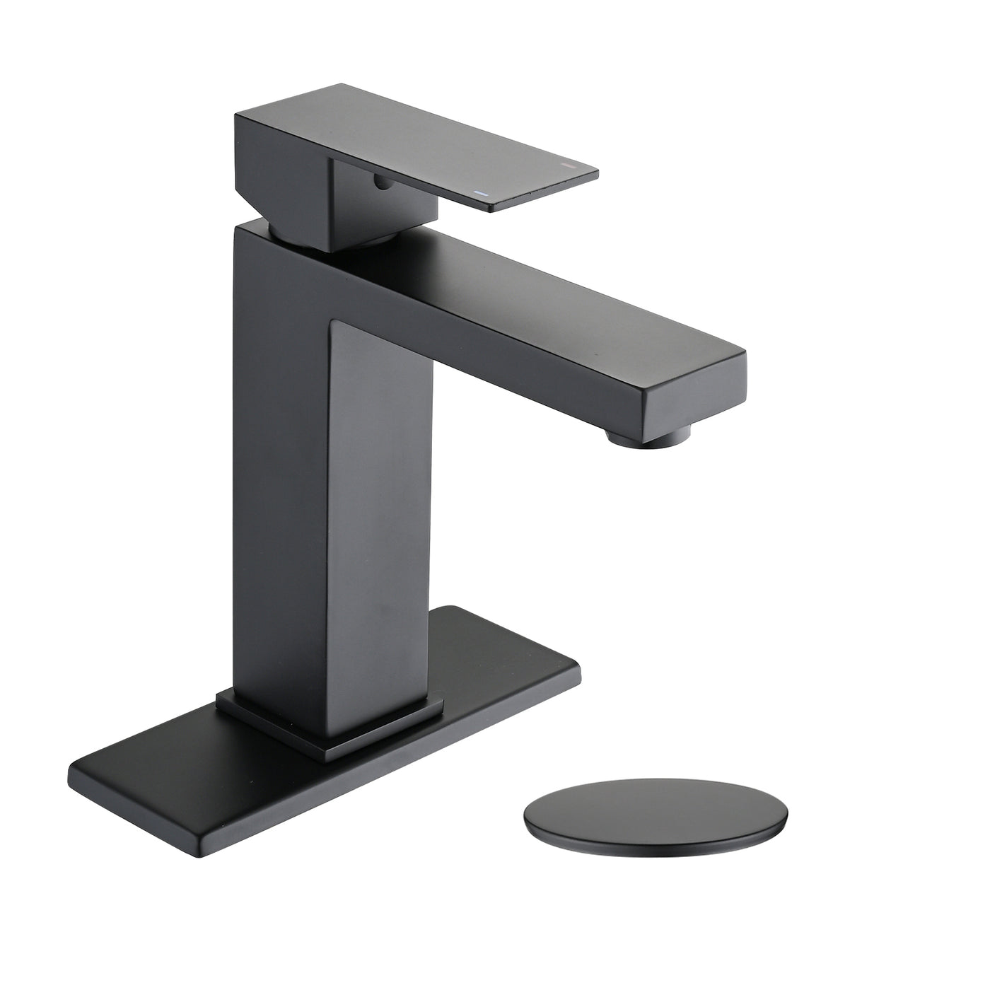 Stainless Steel Single Hole Single Handle Bathroom Sink Faucet