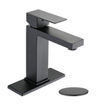 Stainless Steel Single Hole Single Handle Bathroom Sink Faucet