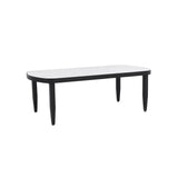 Outdoor Arc Coffee Table 47.2" Marble Sintered Stone