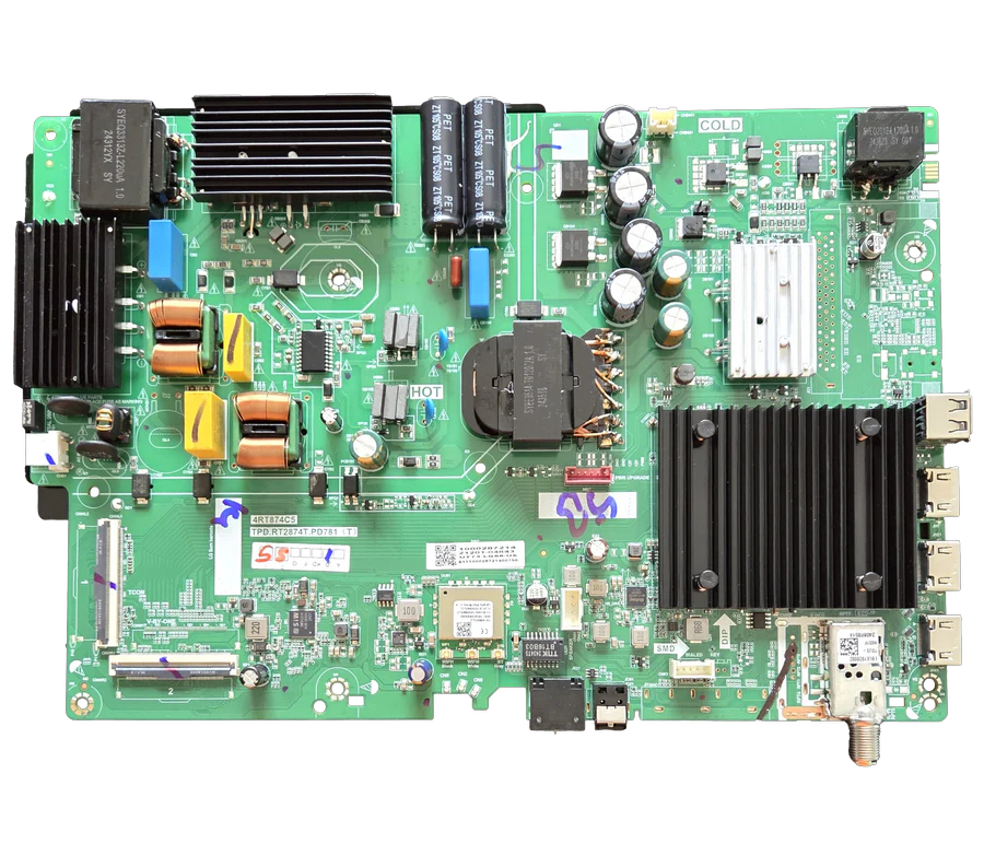 21201-04643 LG Main Board Power Supply, 10002872140, TPD.RT.2874T.PD781 (T) ,