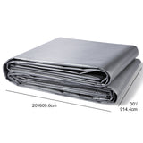 Tarp Waterproof 20x30 ft, Plastic Poly Tarp Cover 10 Mil